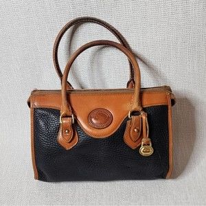 Dooney & Bourke black all weather vintage dr. Bag